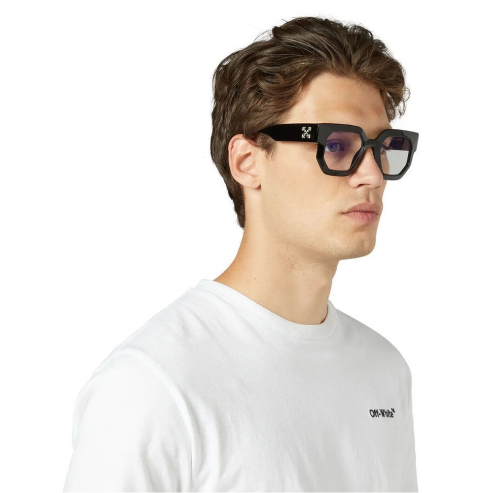 Dope Off-White Black eye glasses